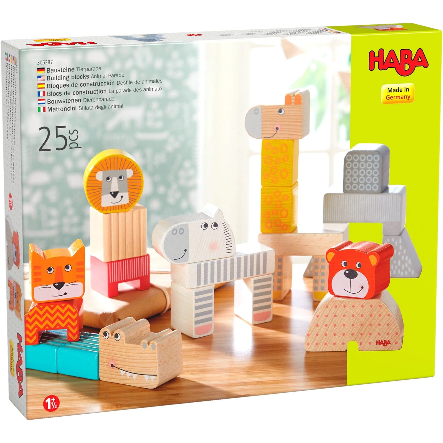 HABA Animal Parade Blocks - STEM TOY
