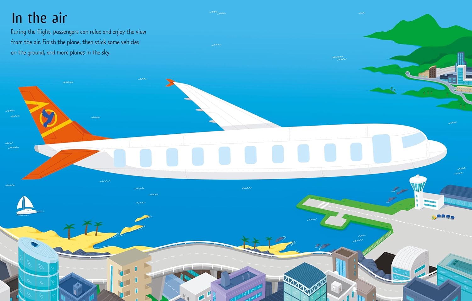 Usborne Little First Stickers Book - Airport