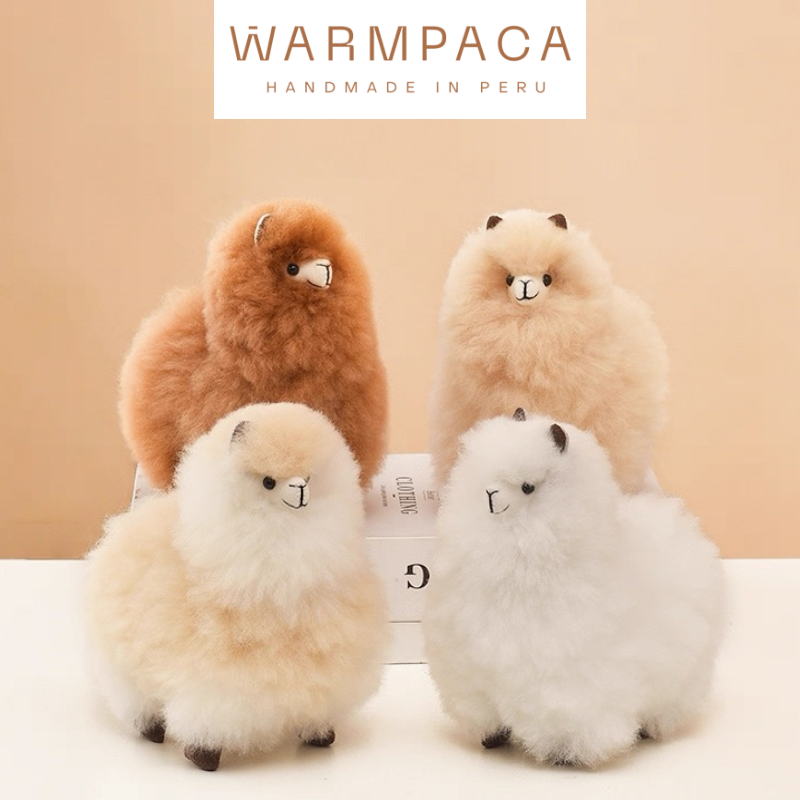 Warmpaca :Handmade real alpaca wool - 15cm