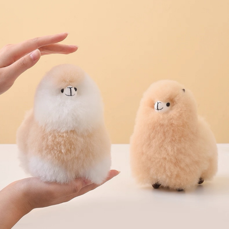 Warmpaca :Handmade real alpaca wool - 15cm