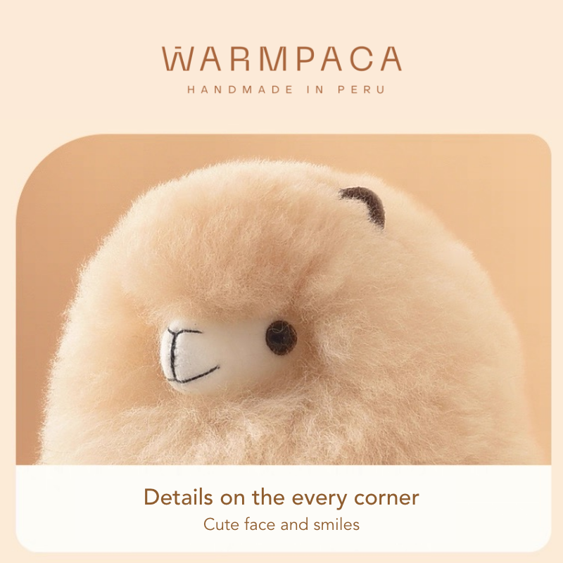 Warmpaca :Handmade real alpaca wool - 24cm
