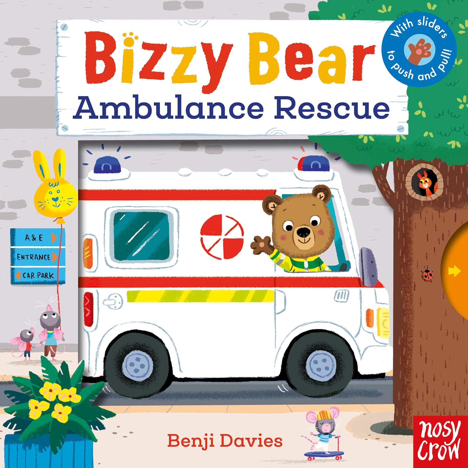 Bizzy Bear board book SET of 4 books [pull and push] 4