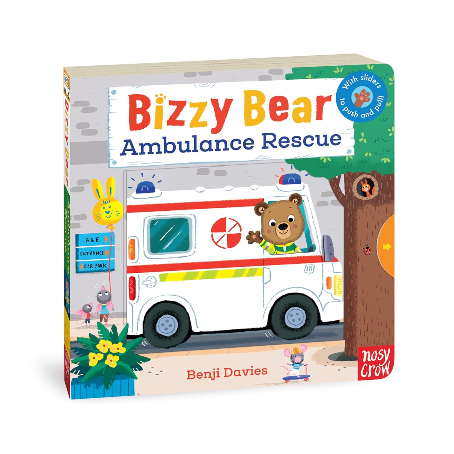 Bizzy Bear board book SET of 4 books [pull and push] 4