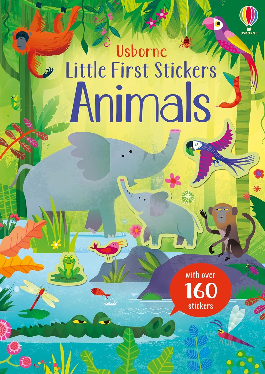 Usborne Little First Stickers Book - Animals