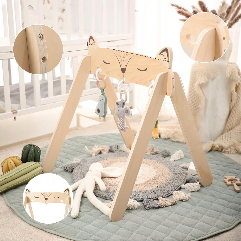 Wooden Baby Gym - Early Steps - C