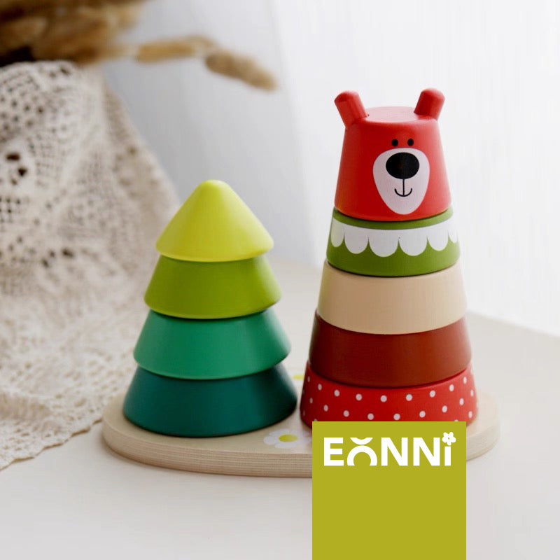 Wooden Blocks - Bear Set