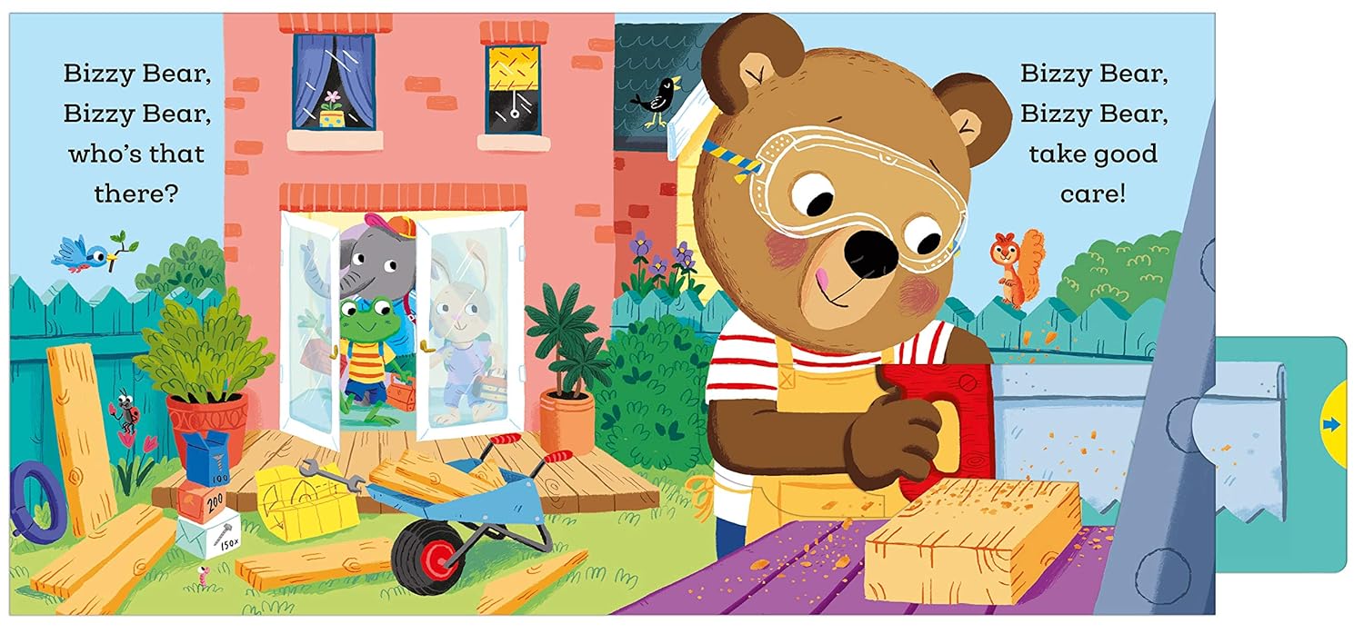 Bizzy Bear board book SET of 4 books [pull and push] 3