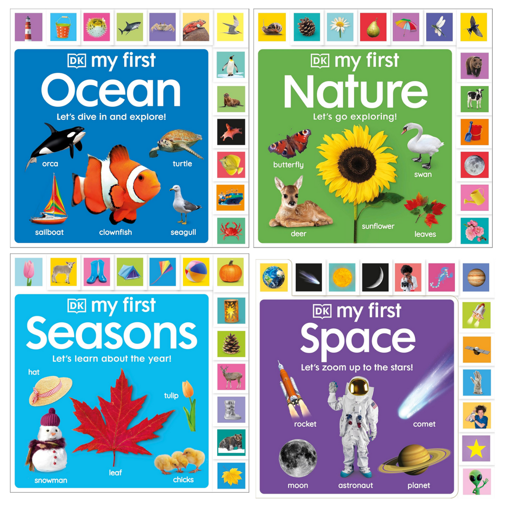 DK my first SET [4 books] Ocean, Nature, Space, Seasons