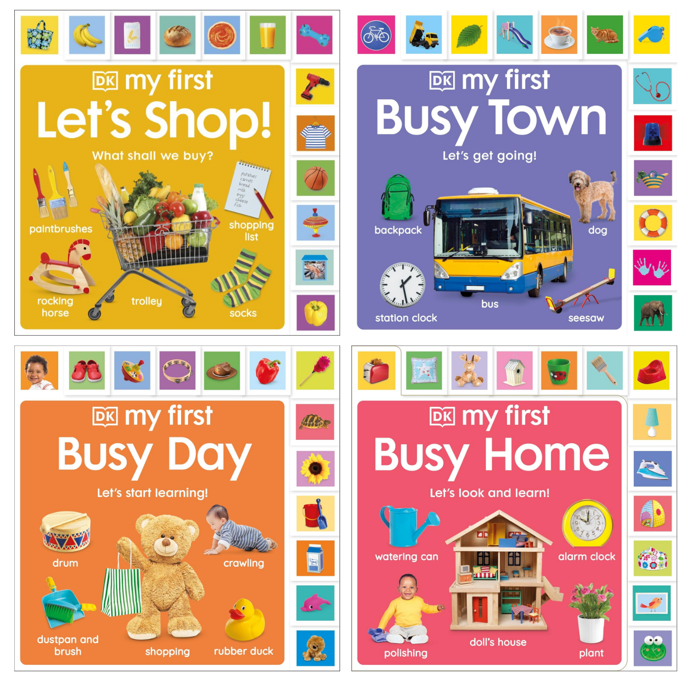 DK my first SET  Busy series [4 books]