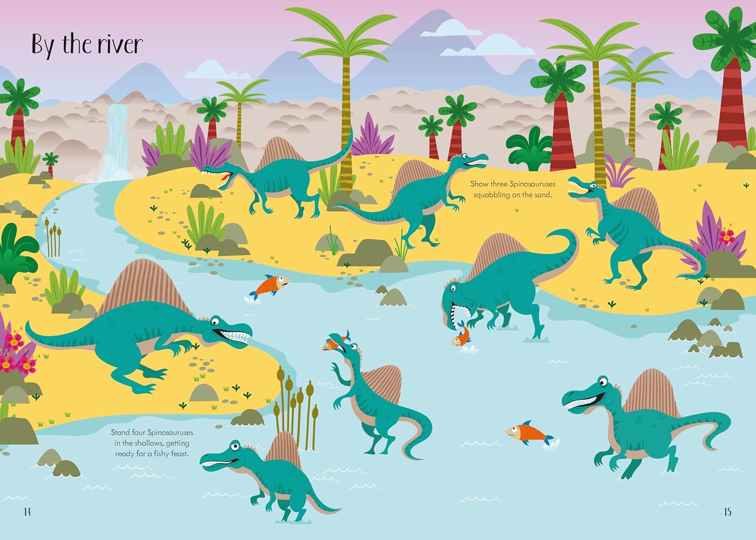 Usborne Little First Stickers Book - Dinosaurs
