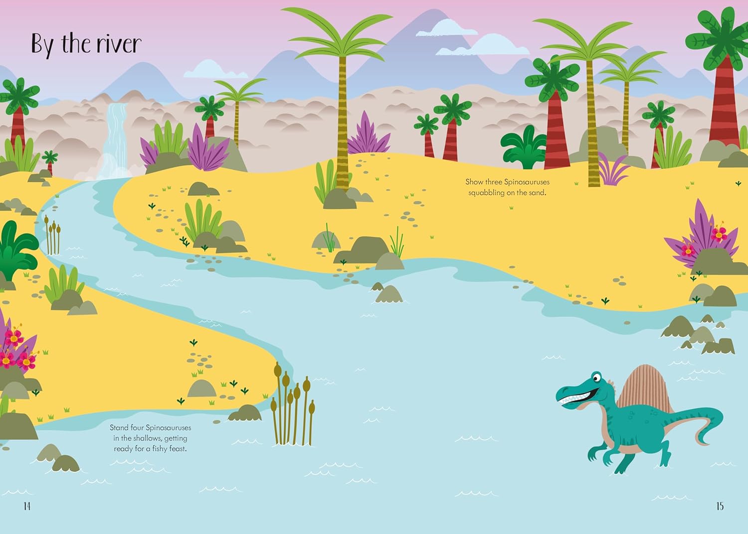 Usborne Little First Stickers Book - Dinosaurs