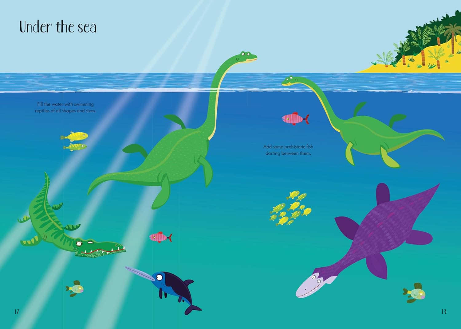 Usborne Little First Stickers Book - Dinosaurs