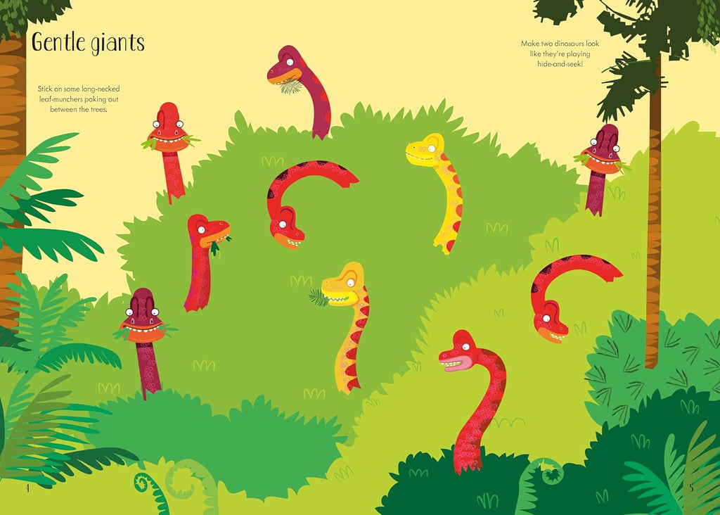 Usborne Little First Stickers Book - Dinosaurs