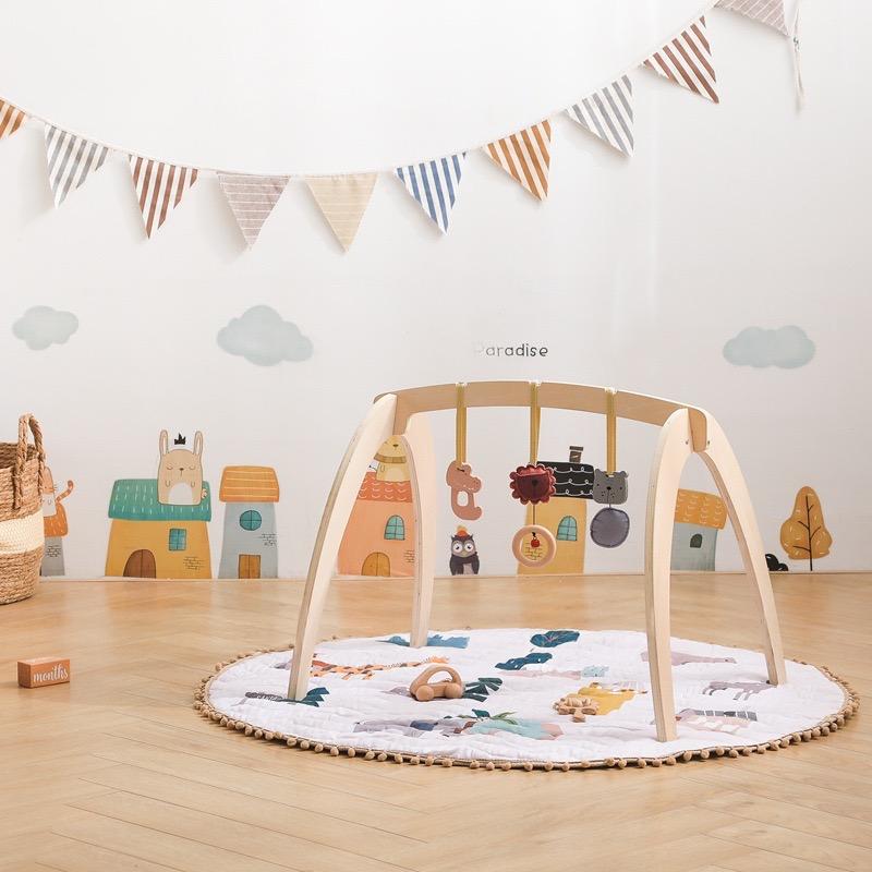 Wooden Baby Gym - Early Steps - A