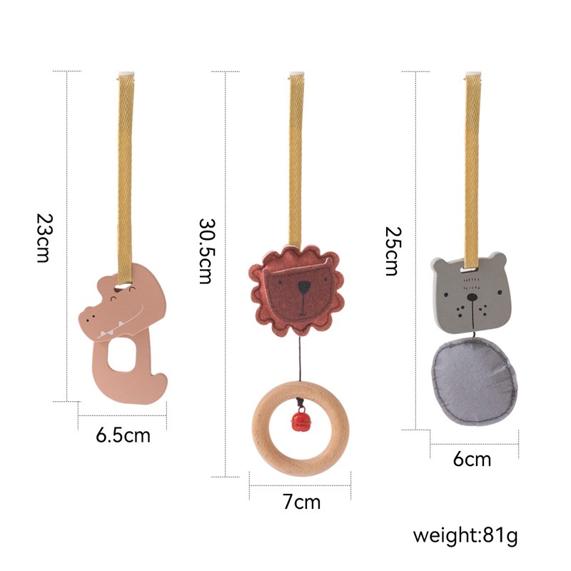 Wooden Baby Gym - Early Steps - A