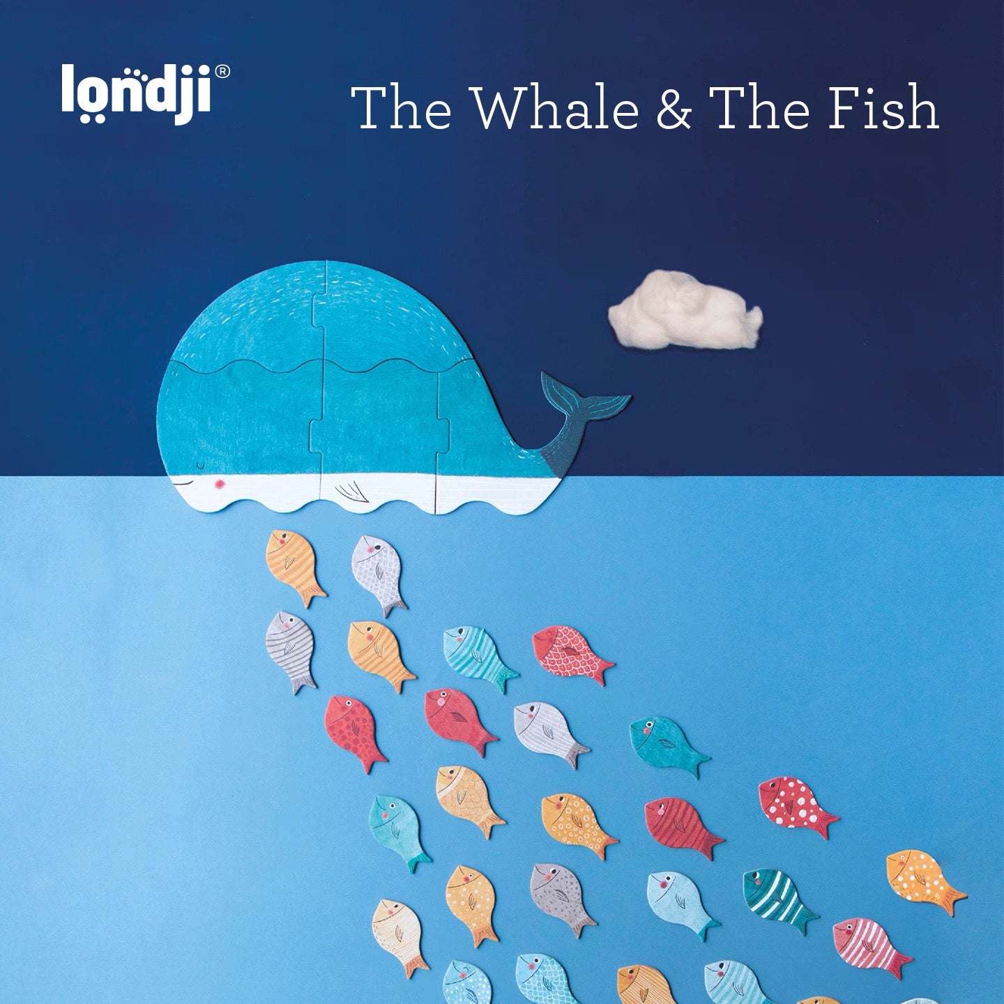 Londji creative Puzzle - The whale&the fish
