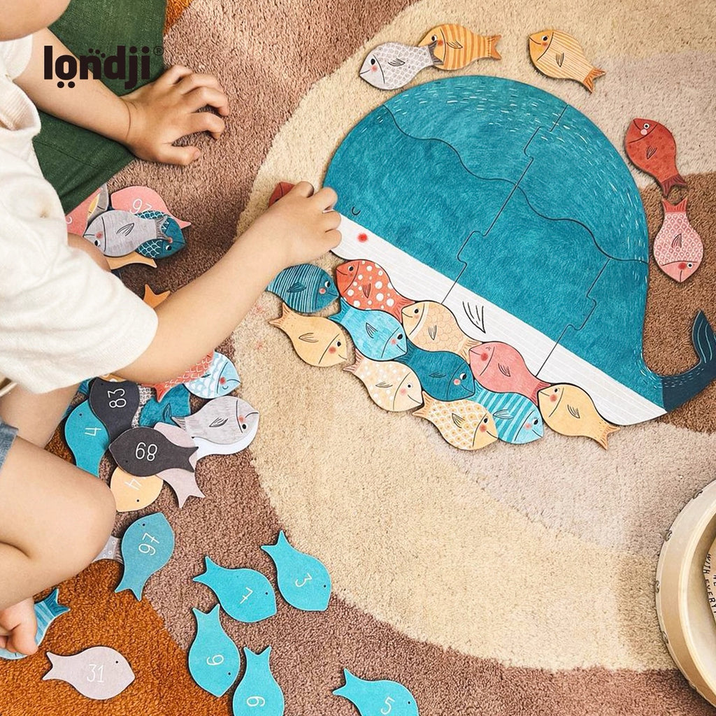 Londji creative Puzzle - The whale&the fish