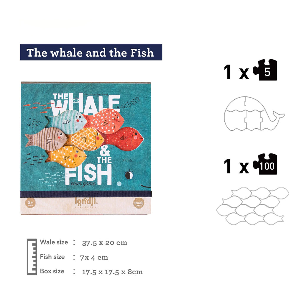 Londji creative Puzzle - The whale&the fish