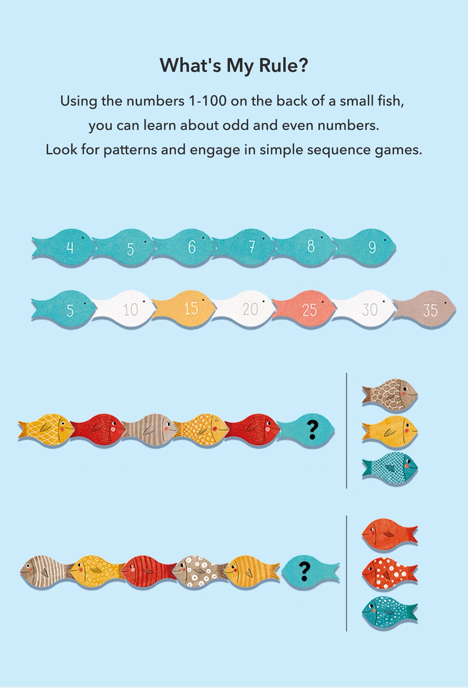 Londji creative Puzzle - The whale&the fish