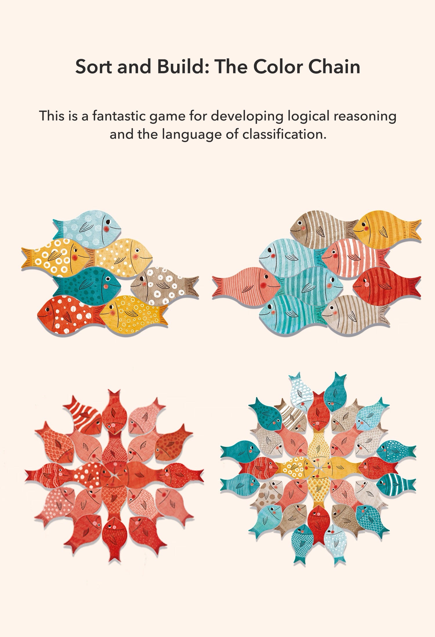 Londji creative Puzzle - The whale&the fish