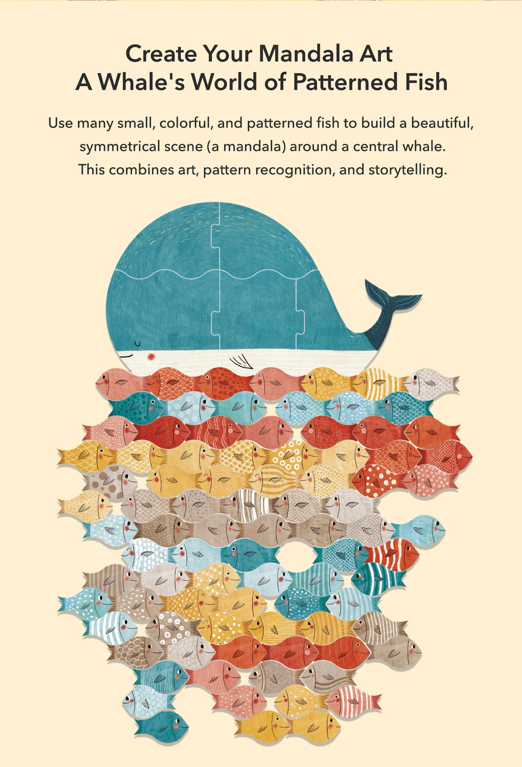 Londji creative Puzzle - The whale&the fish