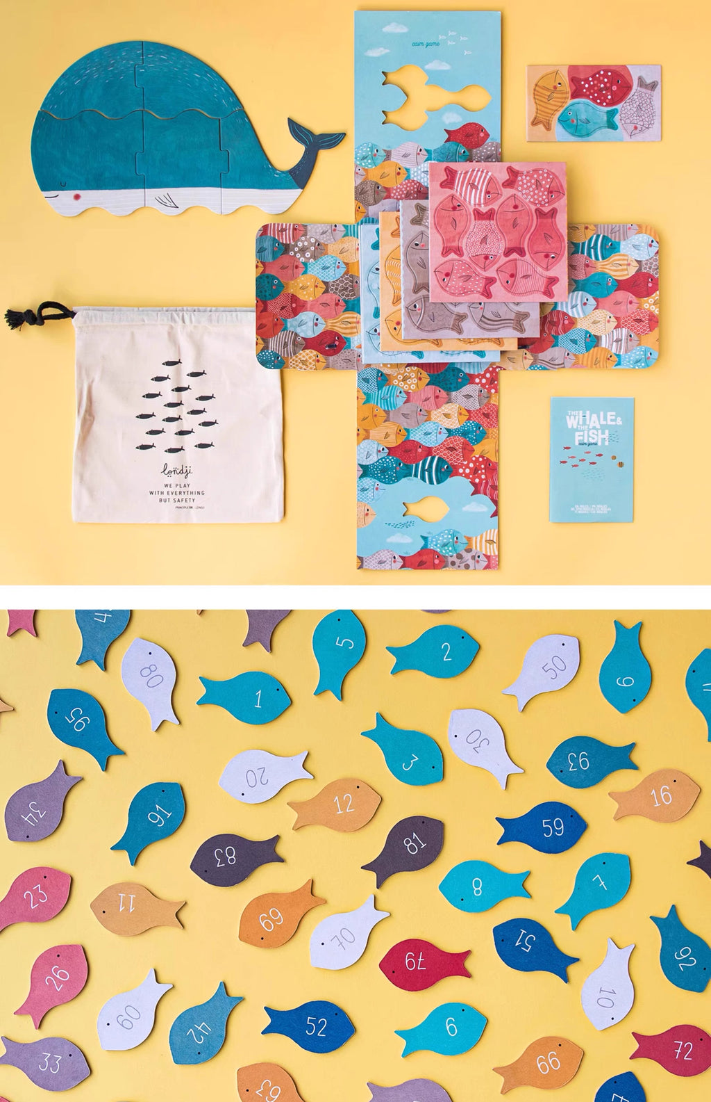 Londji creative Puzzle - The whale&the fish