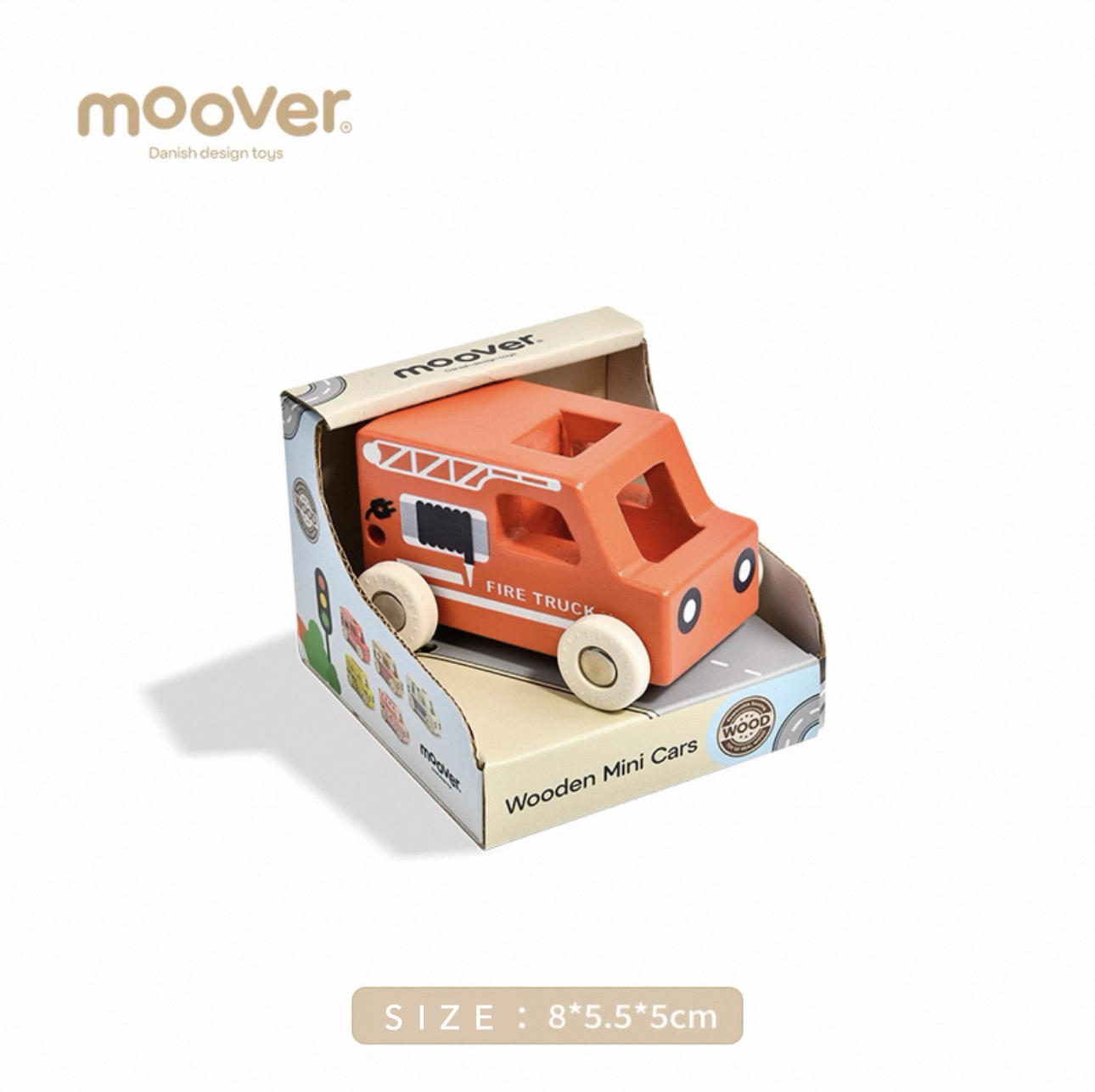 Moover wooden mini car