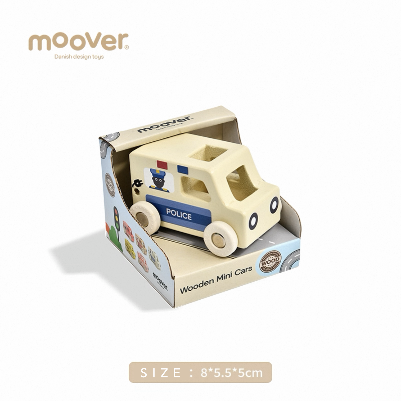Moover wooden mini car