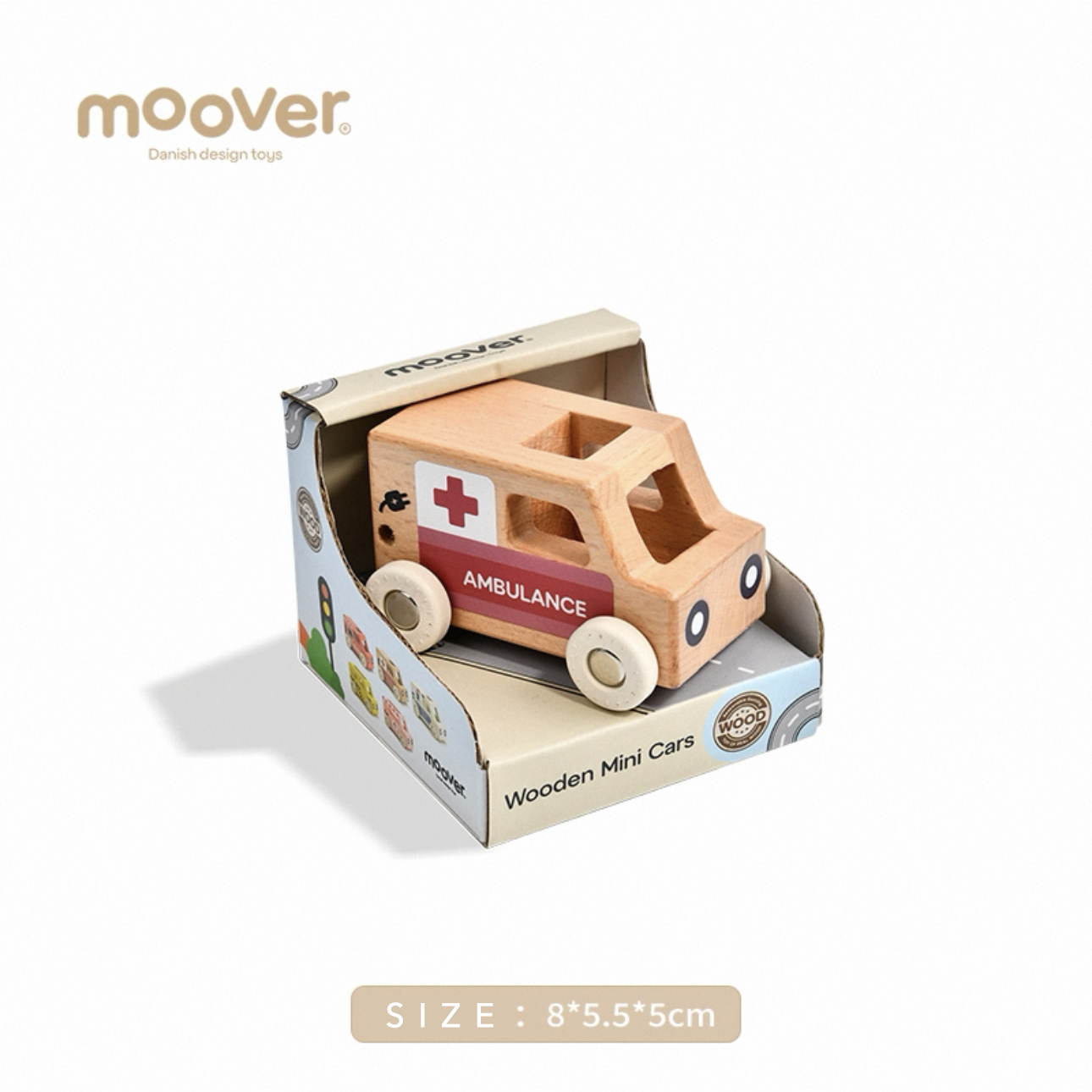 Moover wooden mini car