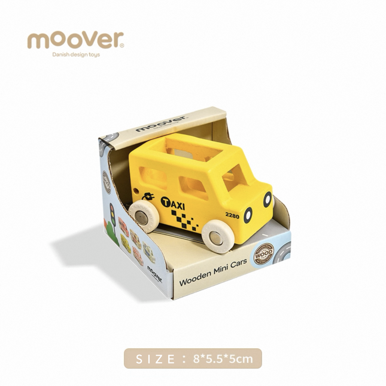 Moover wooden mini car