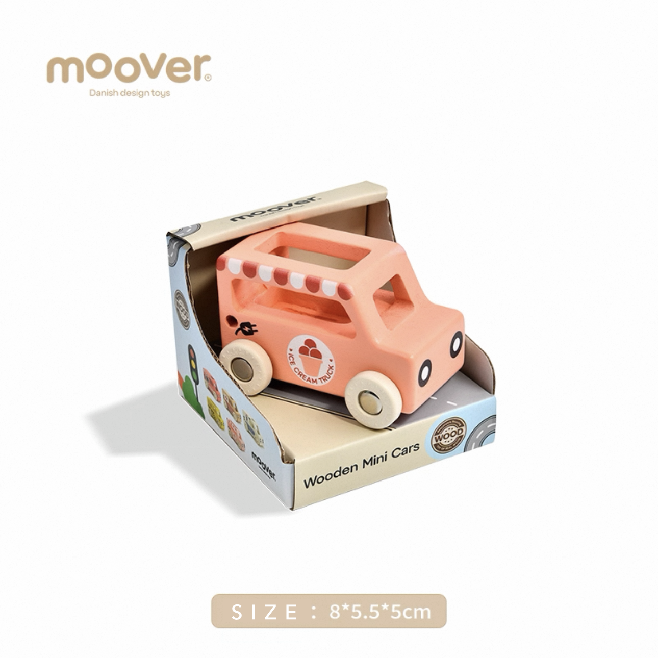 Moover wooden mini car