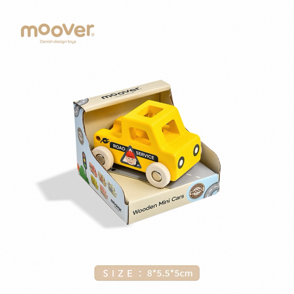 Moover wooden mini car