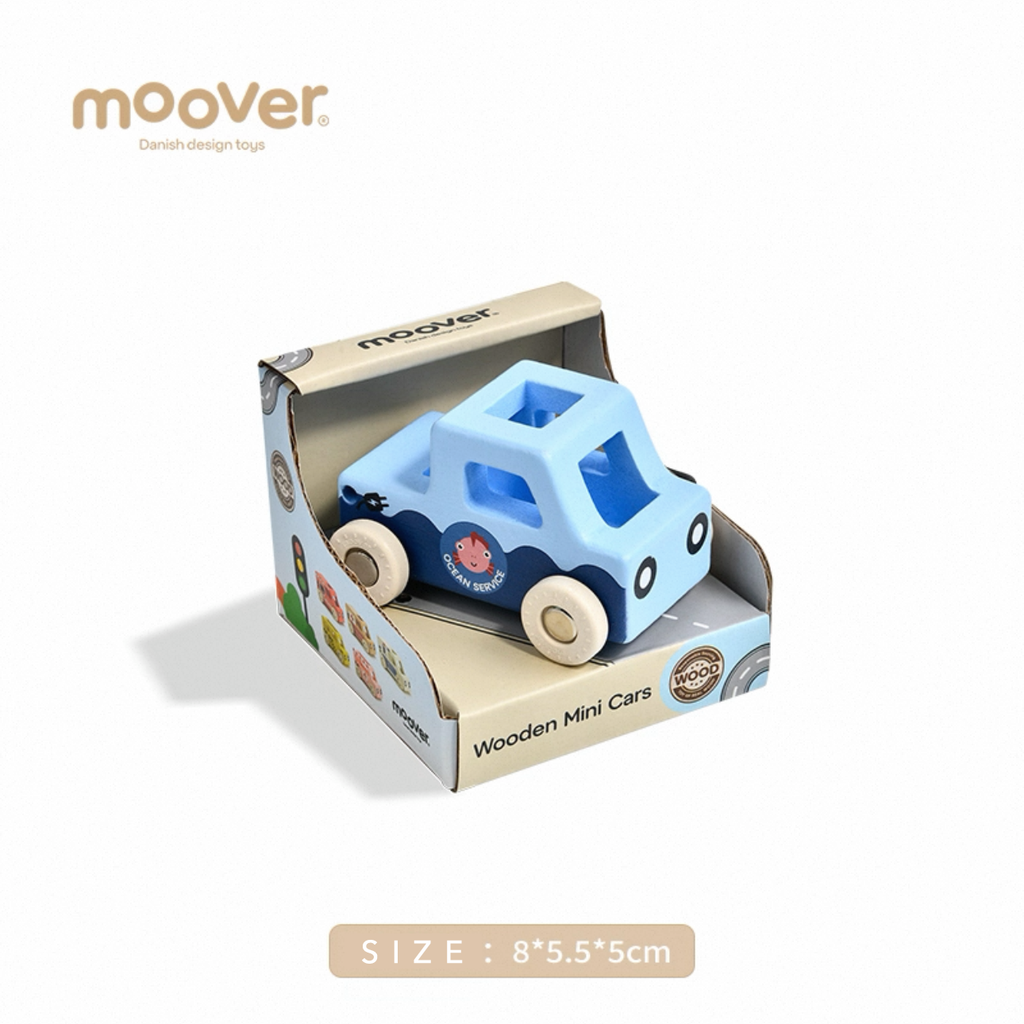Moover wooden mini car