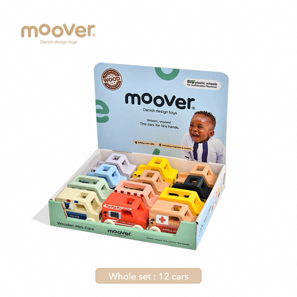 Moover wooden mini car