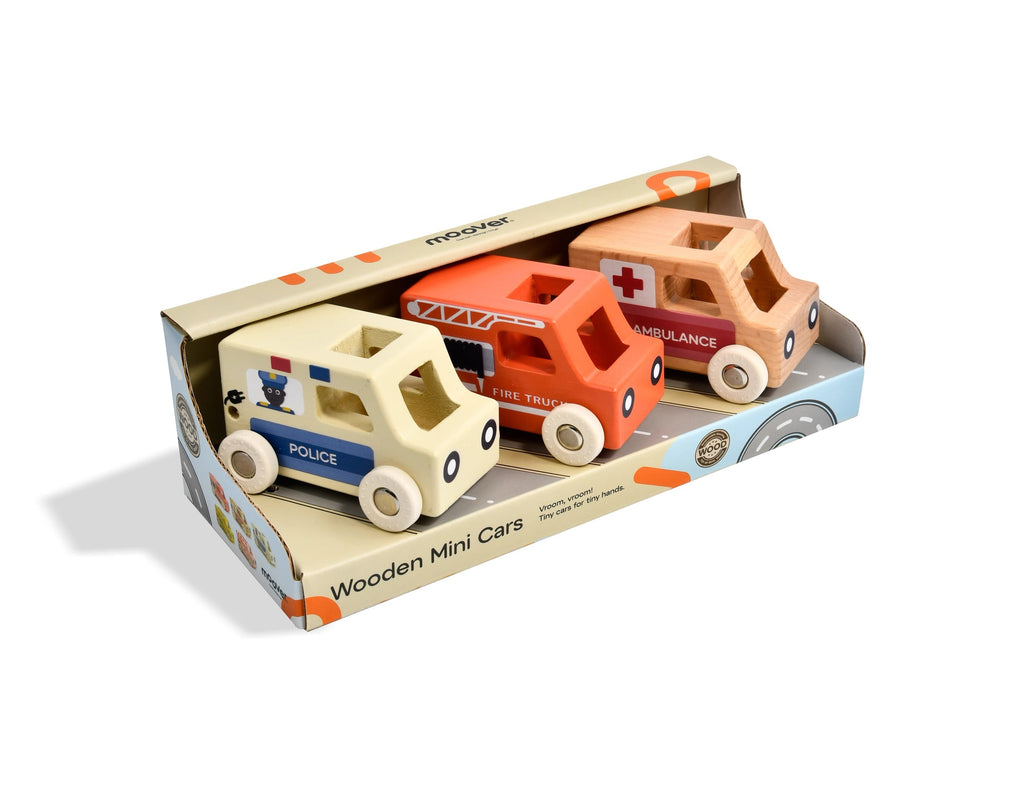 Moover wooden mini car