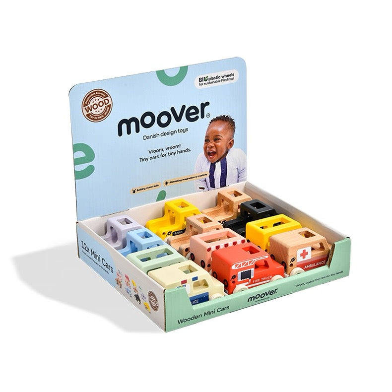 Moover wooden mini car