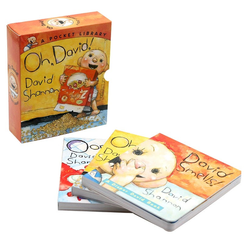 Oh David!-BOARD book （Boxed Set）