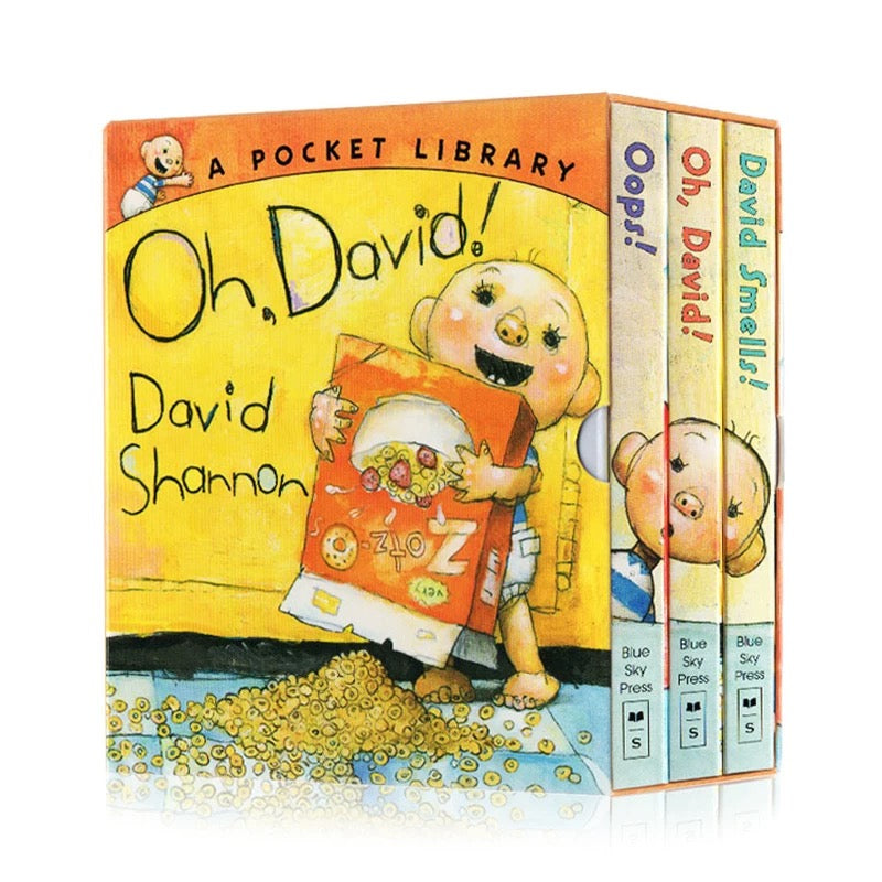 Oh David!-BOARD book （Boxed Set）