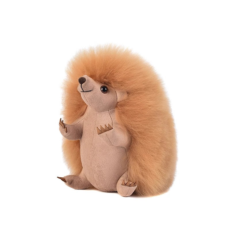 Warmpaca :Handmade real alpaca wool Hedgehog - 22cm