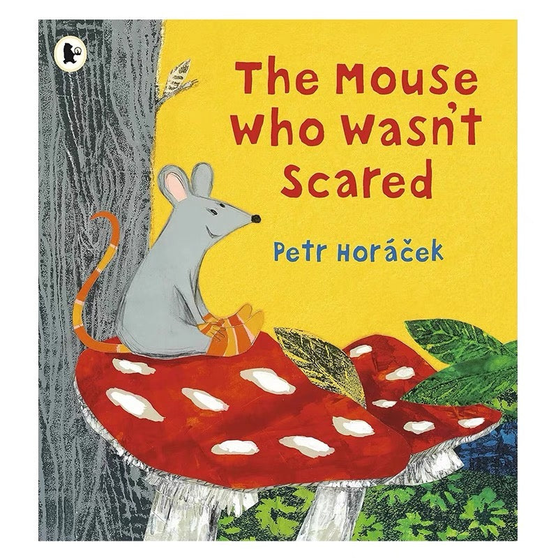 Petr Horáček 3 books SET [The Mouse Who Ate The Moon, The mouse who reached the sky, the mouse who wan't scared]