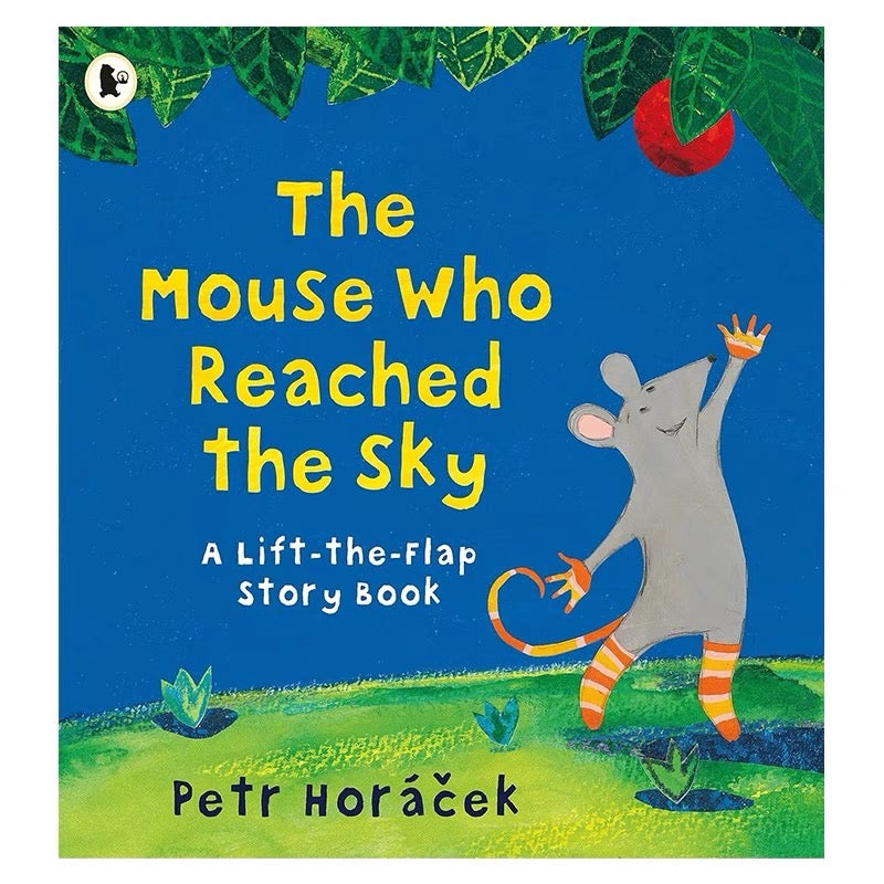 Petr Horáček 3 books SET [The Mouse Who Ate The Moon, The mouse who reached the sky, the mouse who wan't scared]