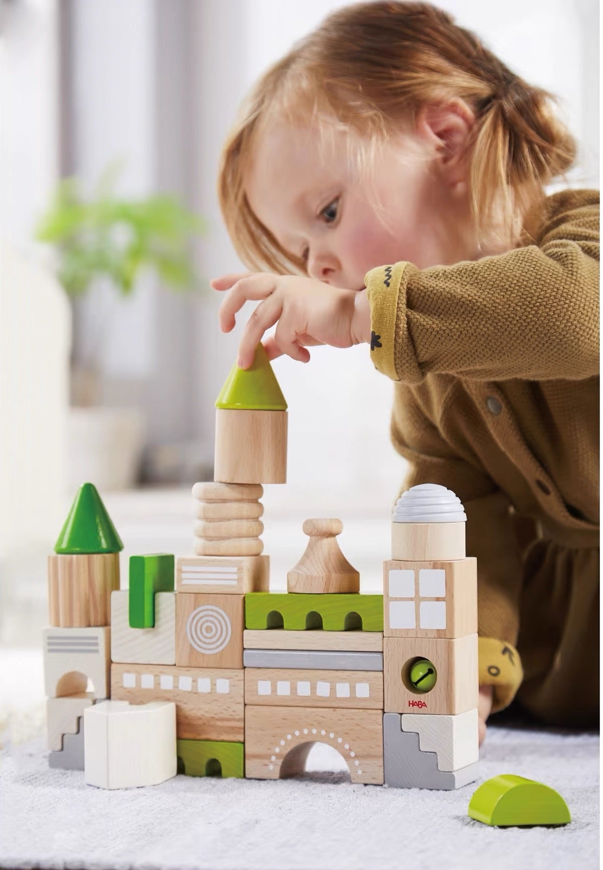 HABA Coburg 28 Piece Wooden Building Blocks