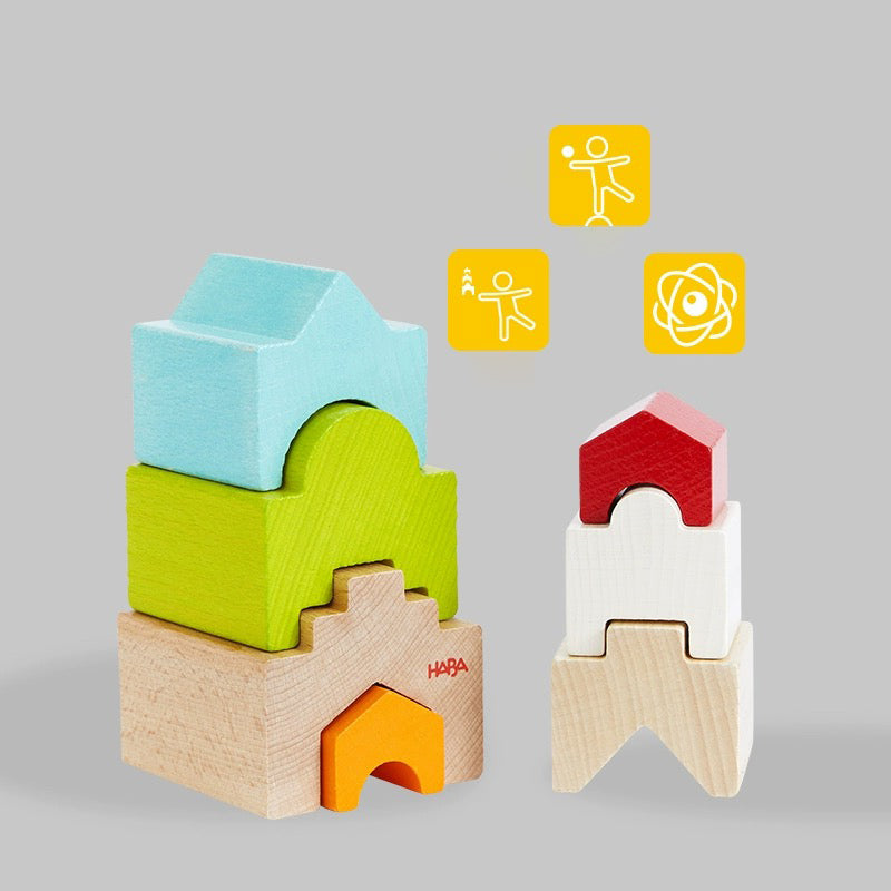 HABA Stacking Tower Houses on Houses