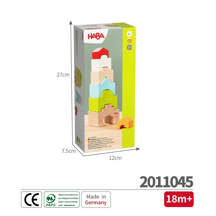 HABA Stacking Tower Houses on Houses