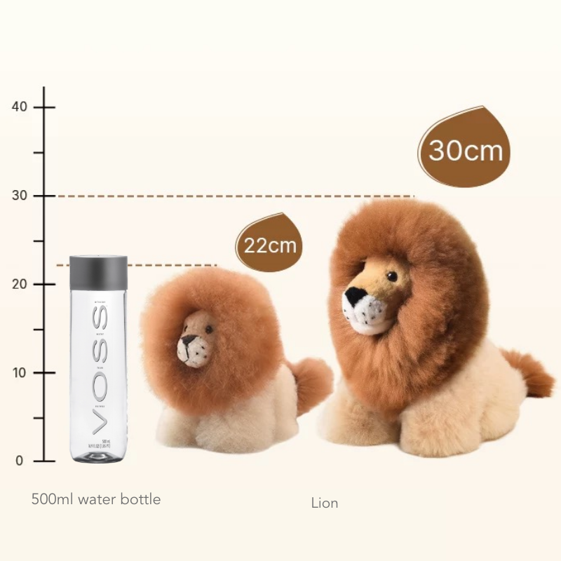 Warmpaca real alpaca wool - Lion