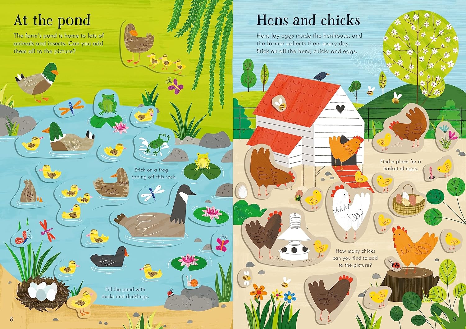 Usborne Little First Sticker Book - Farm