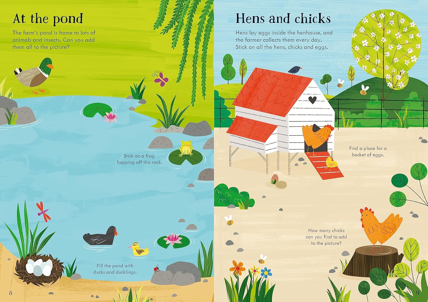 Usborne Little First Sticker Book - Farm