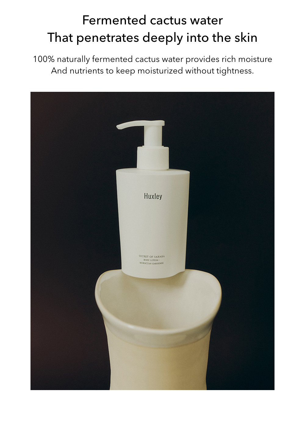 Huxley Moroccan gardener Body Lotion