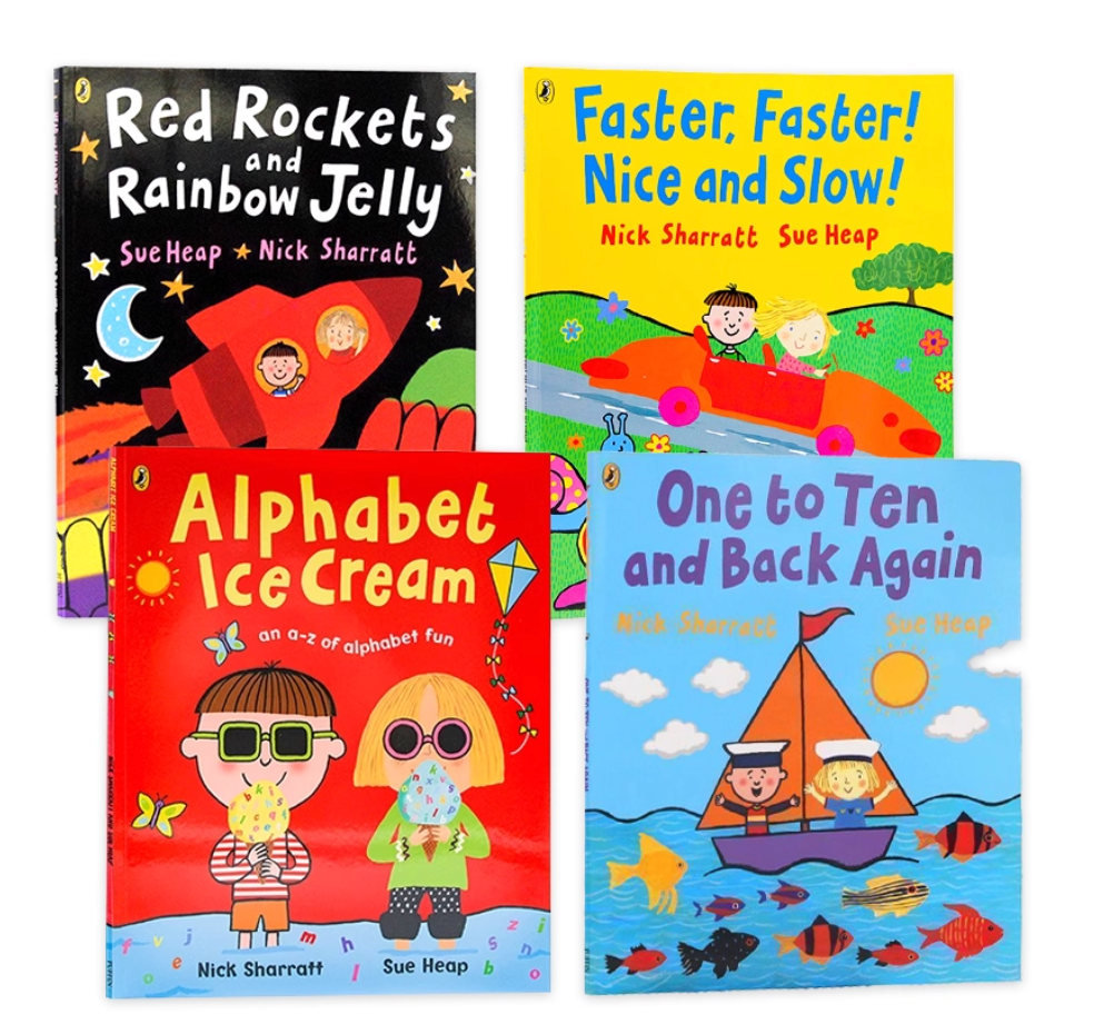 Nick sharratt's fun book SET [4 books]