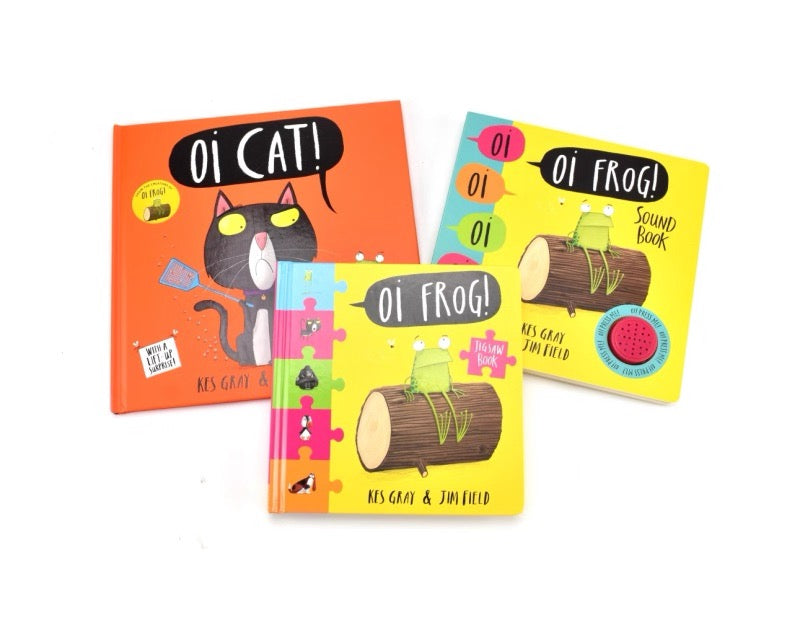 Oi frog Oi cat Set 2 books